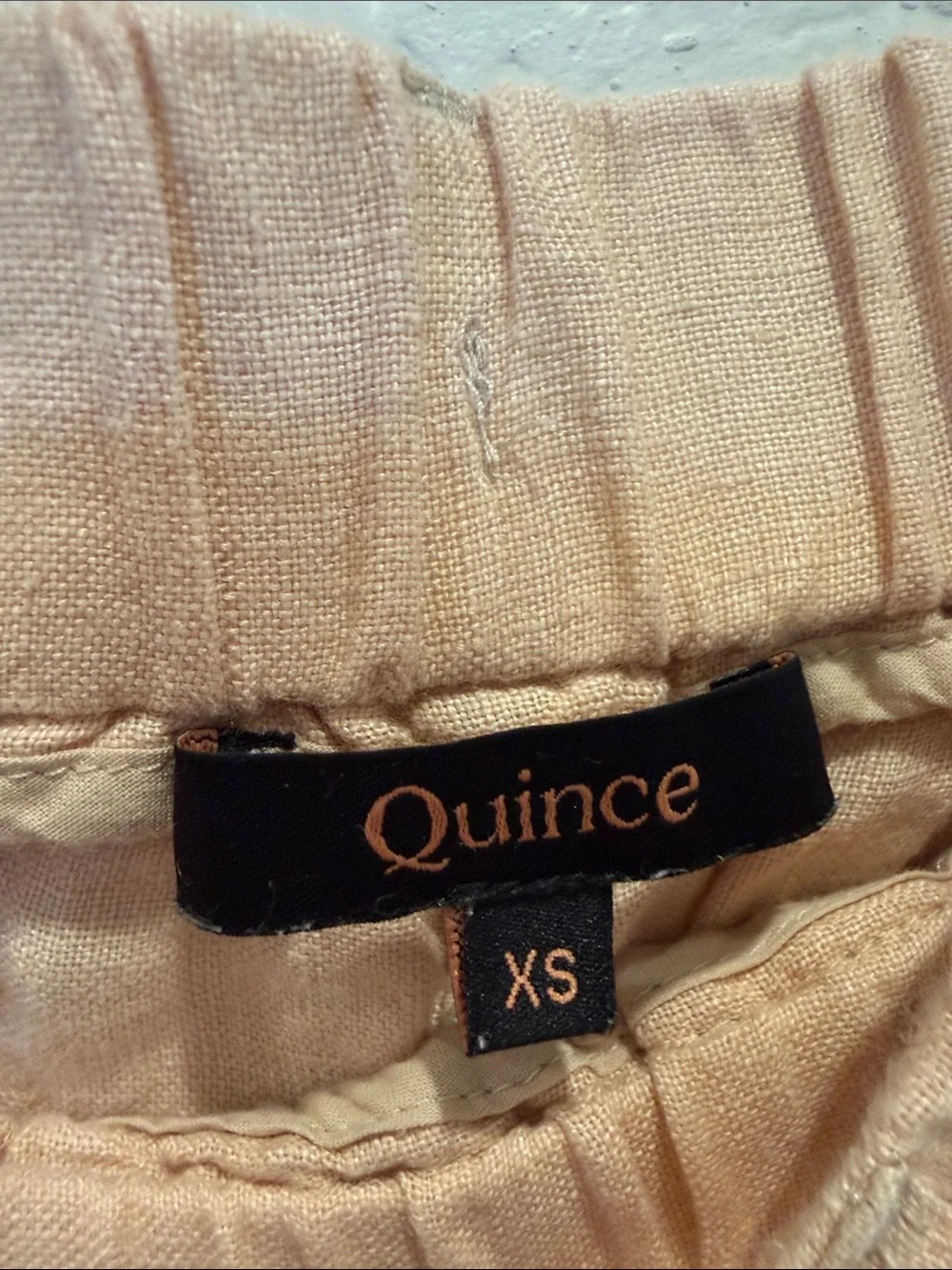 Quince 100% European Linen Pants Size XS